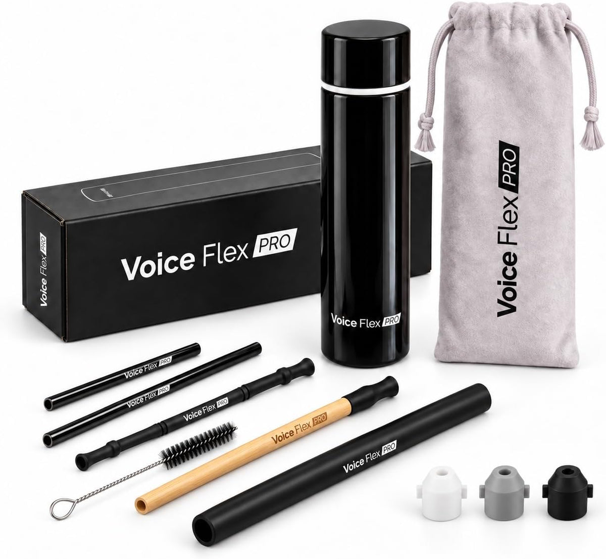 Vocal Trainer for Singing - Voice Flex PRO - SOVT Straw Kit & Bottle (Copy)
