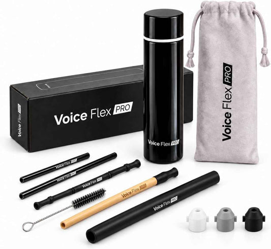 Vocal Trainer for Singing - Voice Flex PRO - SOVT Straw Kit & Bottle (Copy)