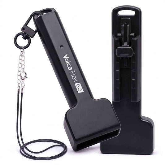Adjustable SOVT Vocal Trainer & Warm Up Tool for Singers - Voice Flex GO