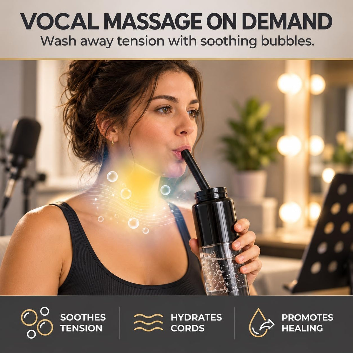 Vocal Trainer for Singing - Voice Flex PRO - SOVT Straw Kit & Bottle (Copy)