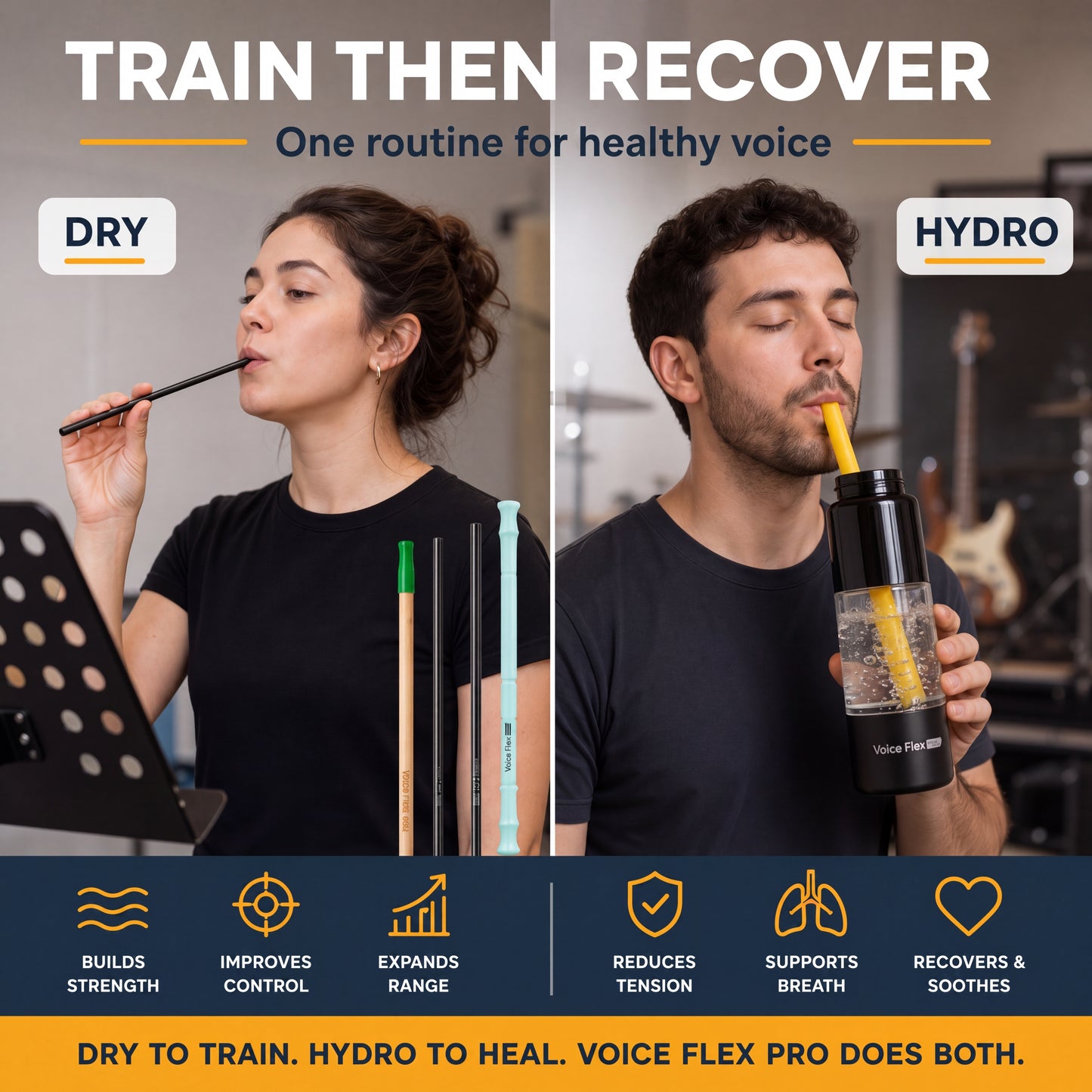 Vocal Trainer for Singers - Enhance Your Range & Reduce Strain