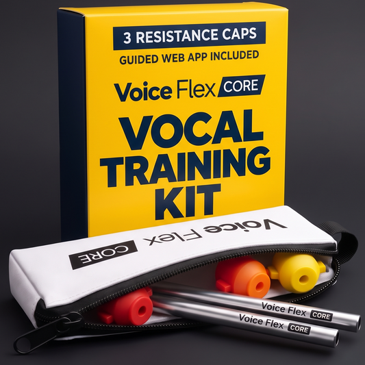 Vocal Trainer for Singing - Voice Flex CORE, 3-Level SOVT Straw Set (Copy)