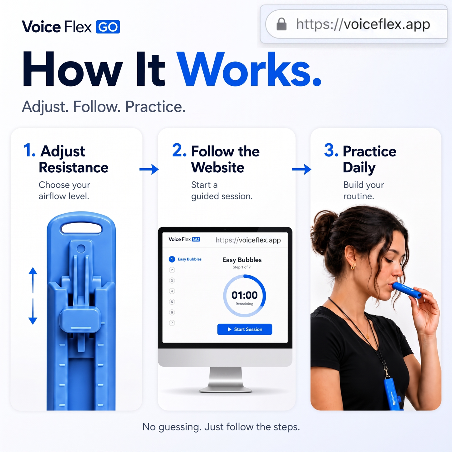 Transform Your Voice with the Adjustable Vocal Trainer for Singers - Voice Flex Go!