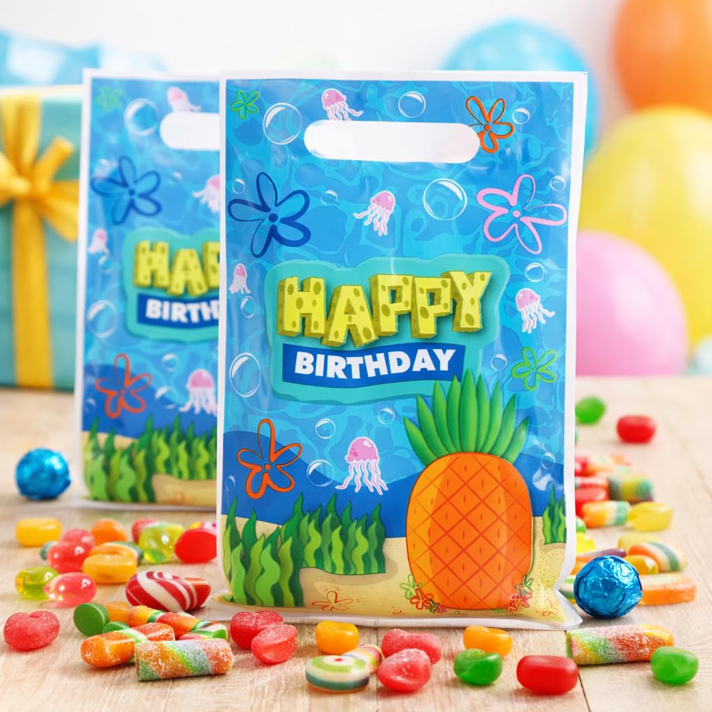 Birthday Party Bags - 60 pcs Fun & Vibrant Favor Bags