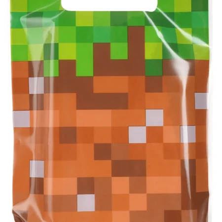 minecraft plastic bags pixel