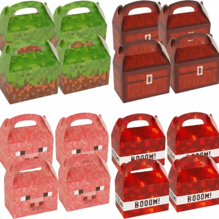 minecraft treat boxes party candy