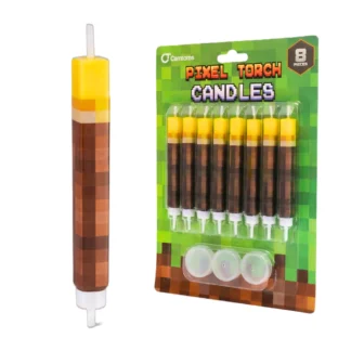 pixel torch candles minecraft