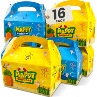 spongebob under the sa party boxes paper