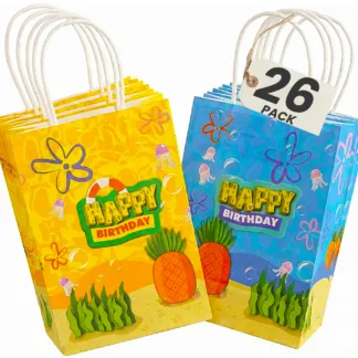 spongebob under the sea party favor gift bags